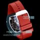 Swiss Clone Richard Mille RM029 Carbon Fiber Le Mans Edition Red Rubber Strap Watch (7)_th.jpg